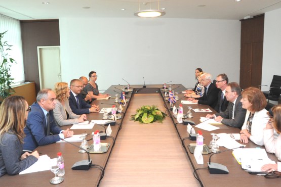 Članovi Delegacije Parlamentarne skupštine BiH u Interparlamentarnoj uniji (IPU) razgovarali sa delegacijom Ujedinjenog Kraljevstva Velike Britanije i Sjeverne Irske u IPU